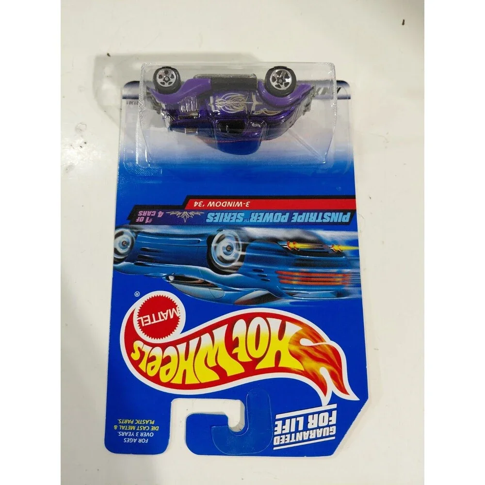 NIP Hot Wheels Pinstripe Power 1:64 DieCast 1934 Ford 3-Window Coupe Classic Car